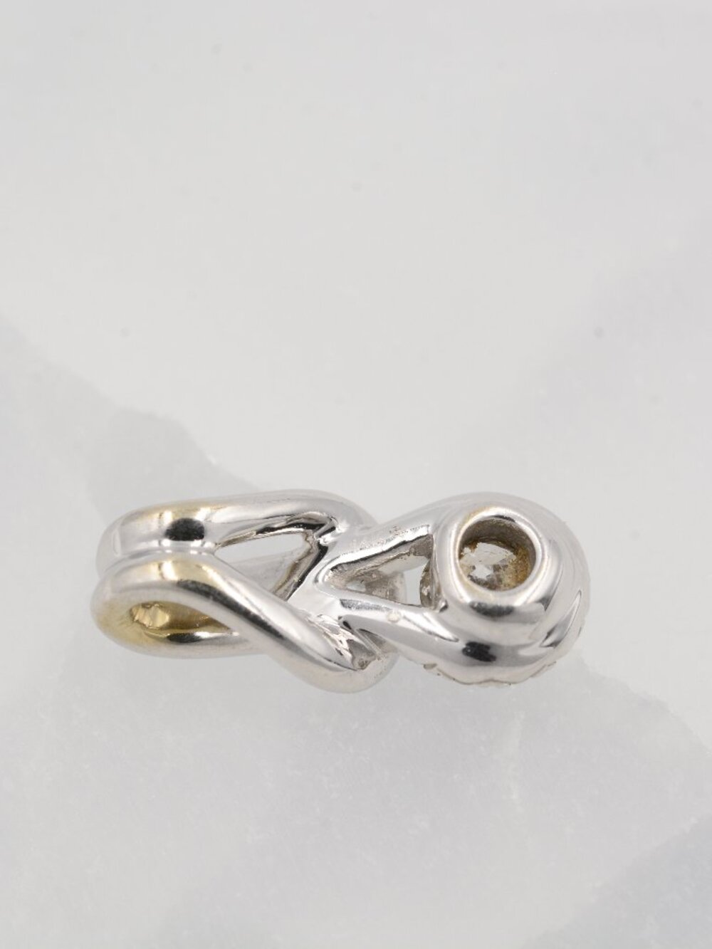 14K DIAMOND PENDANT - Picture 3 of 4